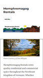 Mobile Screenshot of memphremagogrentals.com